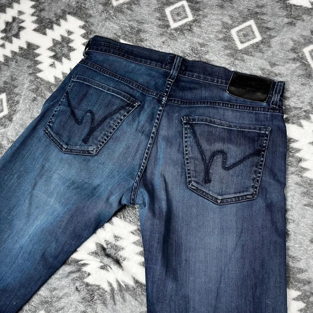 Citizens of Humanity Core Slim Straight Jeans 32 Dark Indigo 6034-861